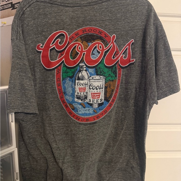 Gray Men's T-Shirt - Picture 2 of 3